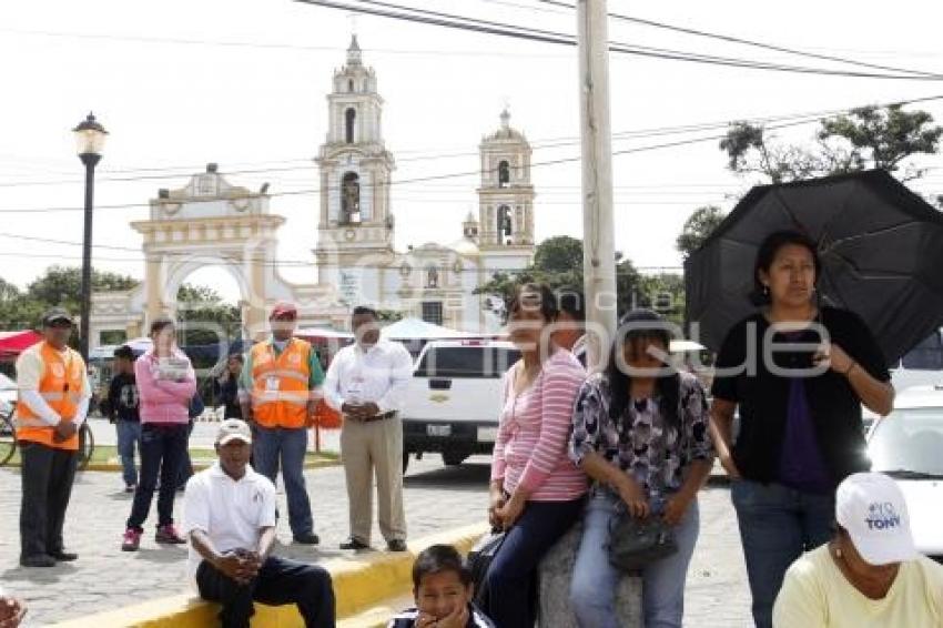 ENCHULA CHOLULA . SANTA BARBARA ALMOLOYA