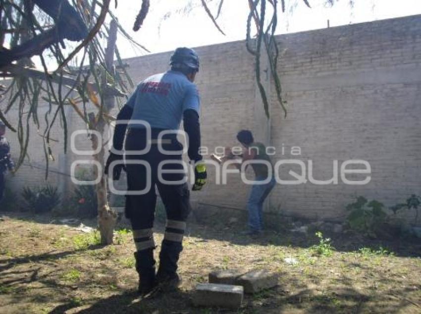 INCENDIO DE BODEGA . TEHUACÁN