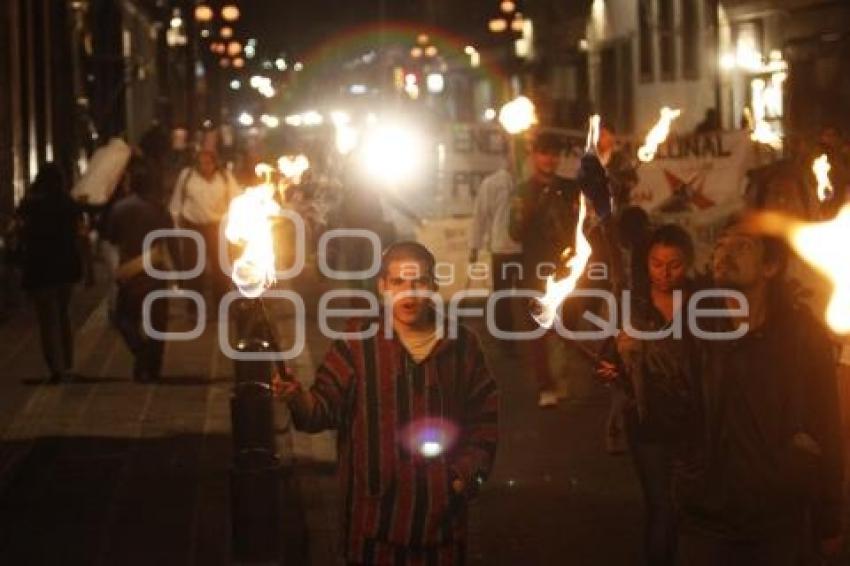 MANIFESTACIÓN FRENTE JUVENIL ESTUDIANTIL