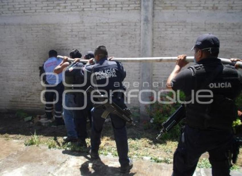 INCENDIO DE BODEGA . TEHUACÁN