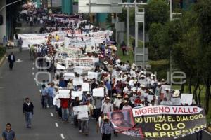 MEGA MARCHA HACIA EL DF