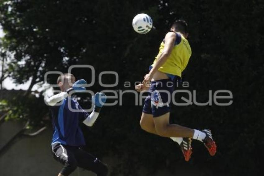 FÚTBOL . ENTRENAMIENTO PUEBLA FC