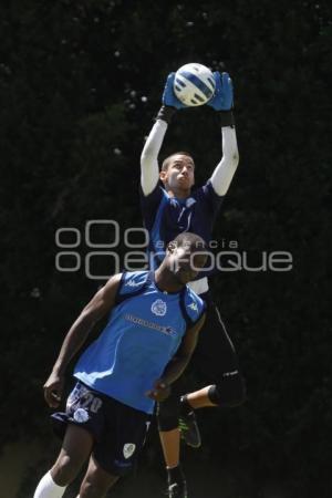 FÚTBOL . ENTRENAMIENTO PUEBLA FC