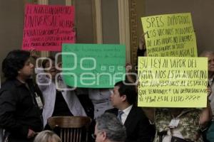 MANIFESTACIÓN AGUA . CONGRESO