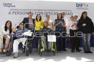 DIF MUNICIPAL . APARATOS FUNCIONALES