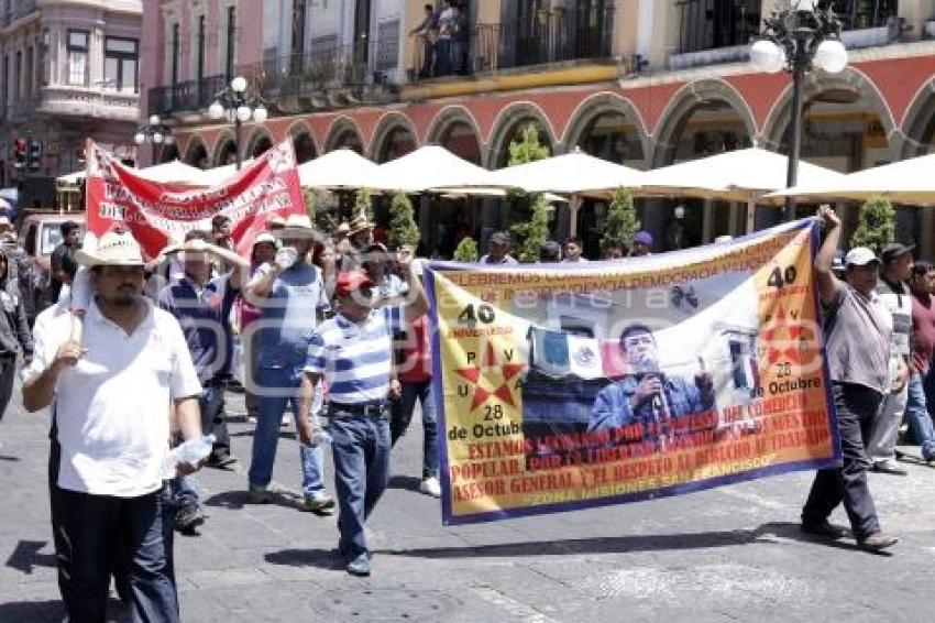 MANIFESTACIÓN 28 DE OCTUBRE