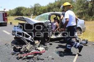 MUERTO ACCIDENTE . TEHUACÁN