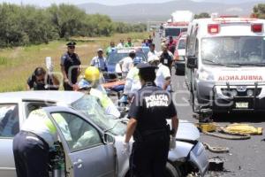 MUERTO ACCIDENTE . TEHUACÁN