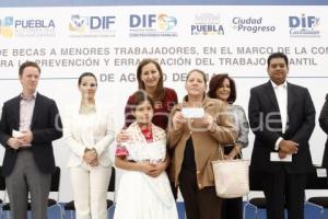 ENTREGA DE BECAS MENORES TRABAJADORES