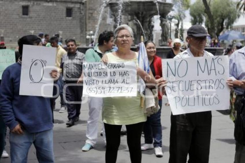 MANIFESTACIÓN MANUEL SERRANO VALLEJO