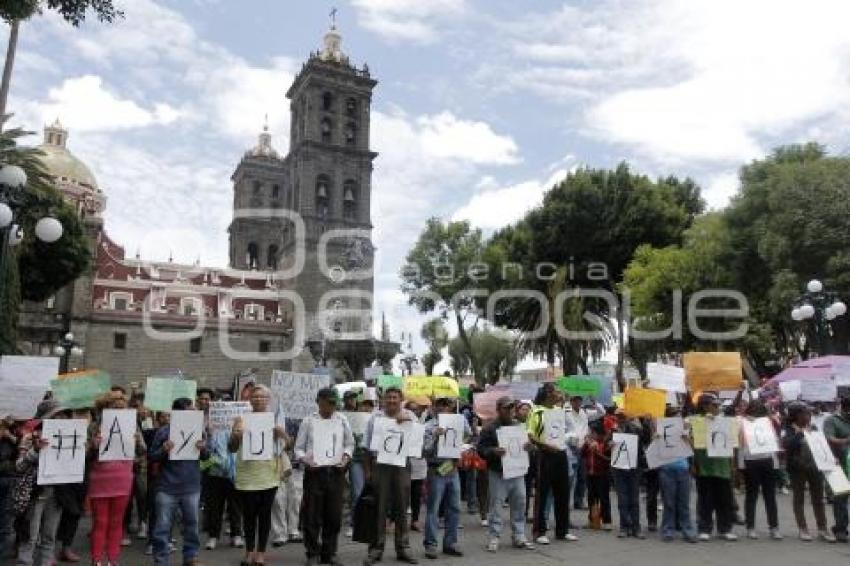 MANIFESTACIÓN MANUEL SERRANO VALLEJO