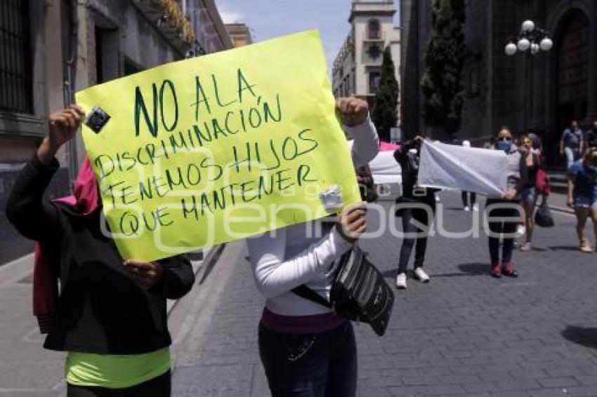 MANIFESTACIÓN PROSTITUTAS