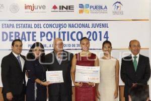 PREMIACIÓN CONCURSO DEBATE POLÍTICO