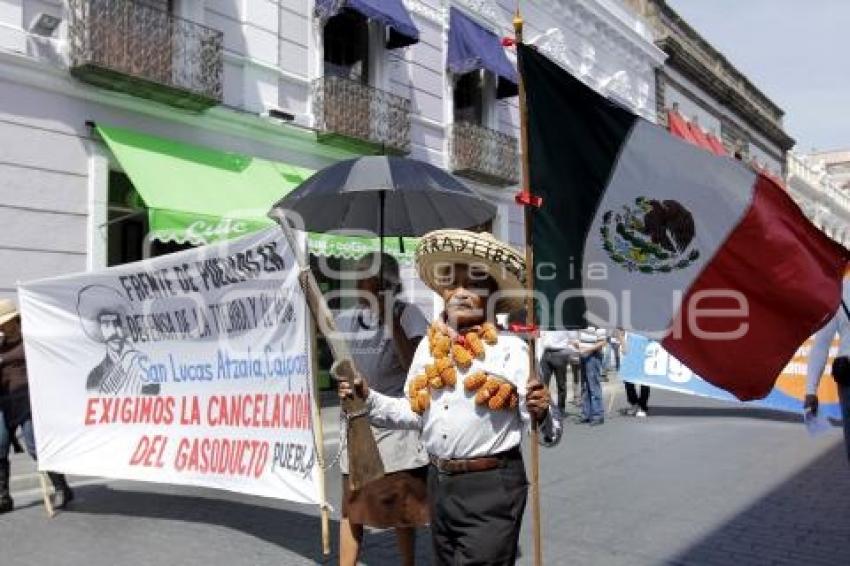 PRIVATIZACIÓN DEL AGUA . MANIFESTACIÓN