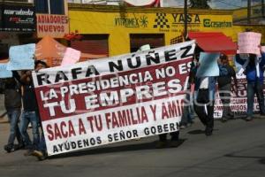 TEXMELUCAN . MANIFESTACIÓN