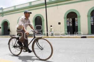 CICLISTAS . CHOLULA