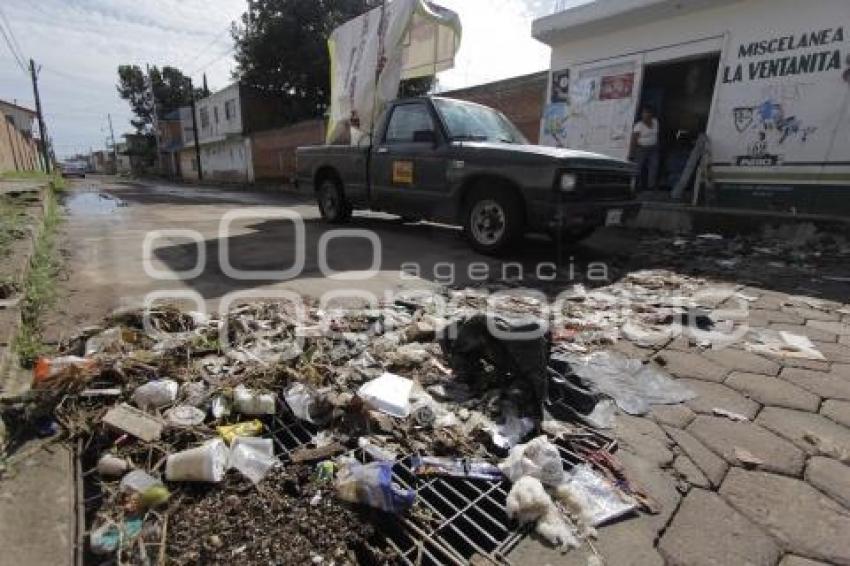 LLUVIAS . BASURA