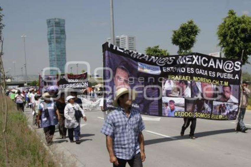 MANIFESTACIÓN JUNTAS AUXILIARES