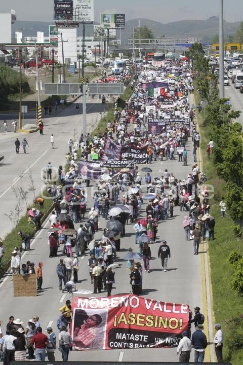 MANIFESTACIÓN JUNTAS AUXILIARES