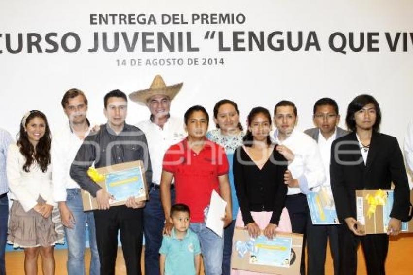 PREMIACIÓN CONCURSO LENGUA VIVA