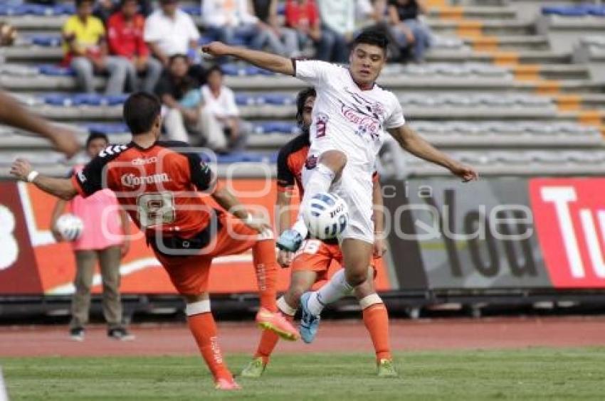 FUTBOL . LOBOS BUAP VS CORRECAMINOS