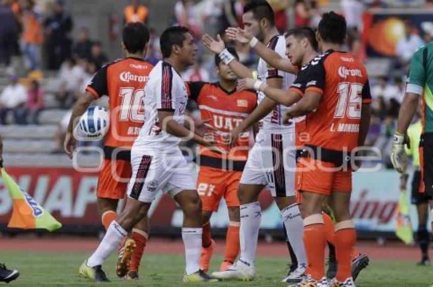 FUTBOL . LOBOS BUAP VS CORRECAMINOS