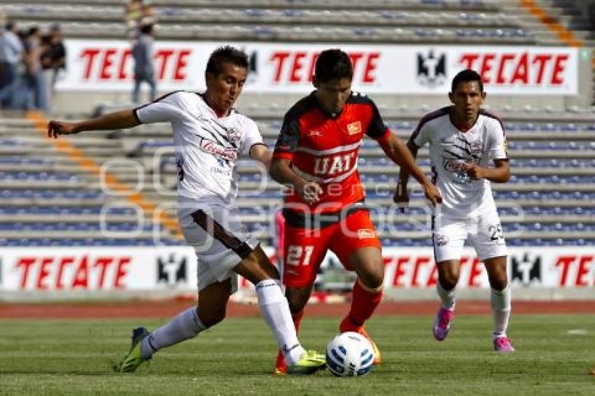 FÚTBOL . LOBOS BUAP VS CORRECAMINOS