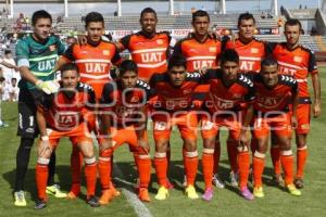 FÚTBOL . LOBOS BUAP VS CORRECAMINOS