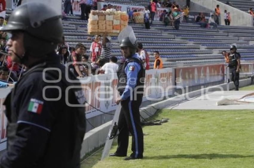 FUTBOL . LOBOS BUAP VS CORRECAMINOS