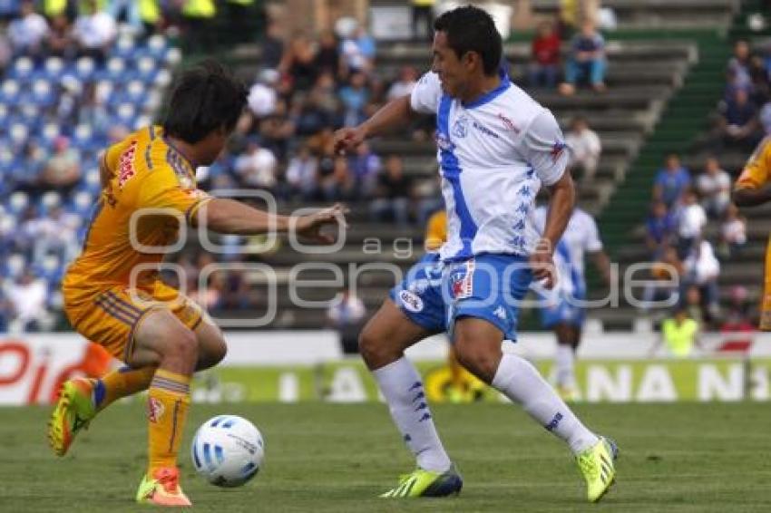 FÚTBOL . PUEBLA FC VS TIGRES