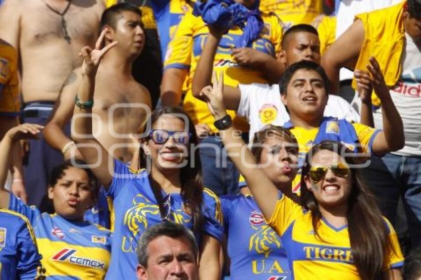FÚTBOL . PUEBLA FC VS TIGRES