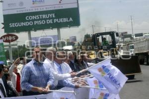 CONSTRUCCIÓN 2o PISO AUTOPISTA MEX - PUE