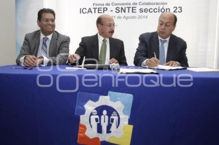 CONVENIO SNTE E ICATEP