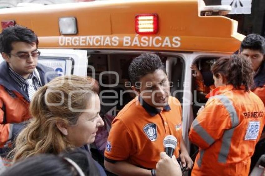 MANIFESTACIÓN PARAMÉDICOS 066