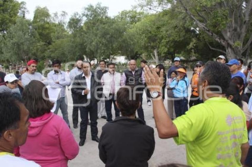 MANIFESTACIÓN DEPORTISTAS . TEHUACÁN