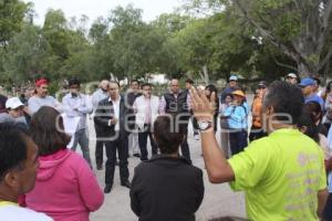 MANIFESTACIÓN DEPORTISTAS . TEHUACÁN