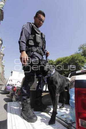 POLICÍA MUNICIPAL . DEMOSTRACIÓN