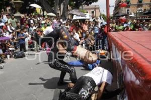 LUCHA LIBRE EN EL ZÓCALO