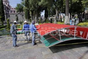 ESTRUCTURA BANDERA . ZÓCALO