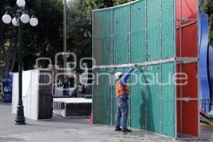 ESTRUCTURA BANDERA . ZÓCALO