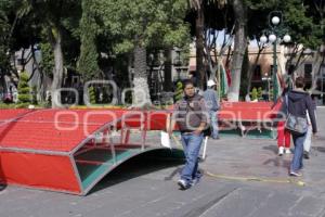 ESTRUCTURA BANDERA . ZÓCALO