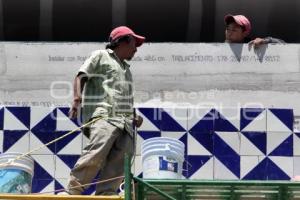 OBRA . ANTIGUA TORRE TELEFÉRICO