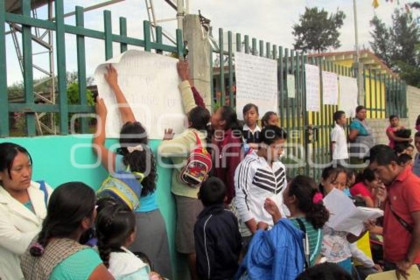 PLANTÓN ESCUELA . TEHUACÁN