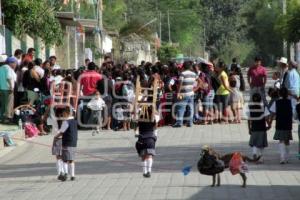 PLANTÓN ESCUELA . TEHUACÁN