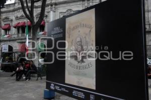 EXPOSICIÓN INDEPENDENCIA EN EL ZÓCALO