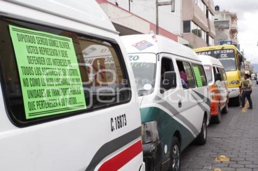 MANIFESTACIÓN TRANSPORTE PÚBLICO