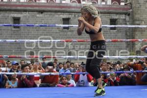 BOX . BARBY JUAREZ VS CARLA WEISS