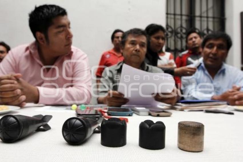 DENUNCIAN USO BALAS DE GOMA . JALPAN