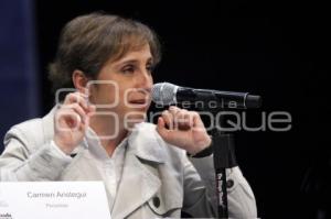 PERIODISTA . CARMEN ARISTEGUI