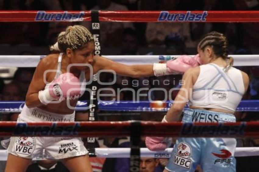BOX . BARBY JUÁREZ VS CARLA WEISS